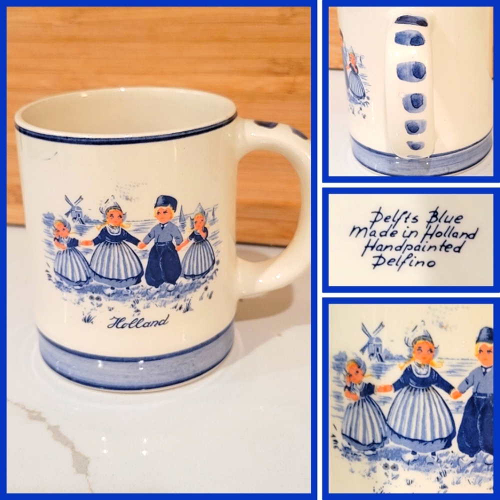 Delfino Handpainted Mug